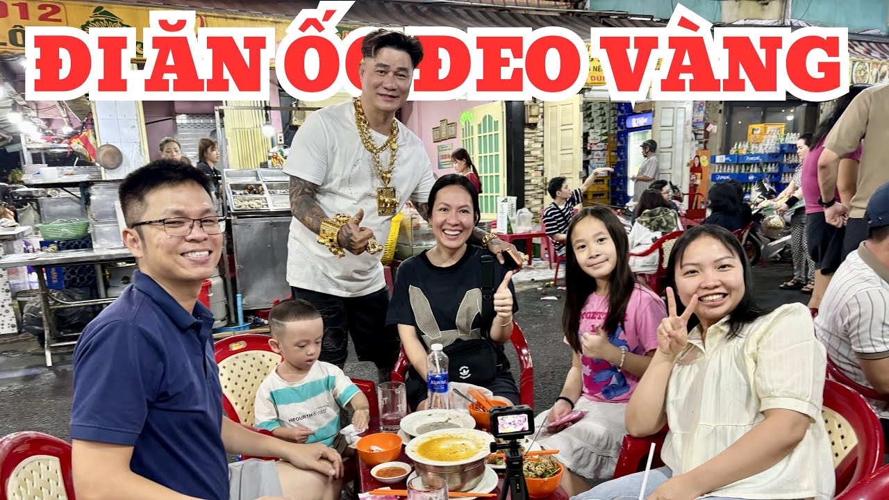 QUA NHÀ CHỊ ĂN TRƯA - TỐI ĐI ĂN QUÁN ỐC NỔI TIẾNG Ở SÀI GÒN || ĂN GÌ Ở MỸ
