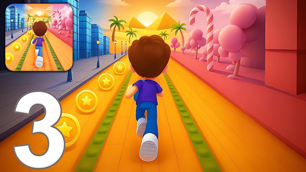 Kooply Run: Subway Craft - Gameplay Walkthrough Part 3 (Android, iOS)