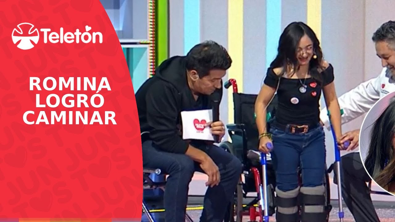 “¡Ay, sí puedo!”: El emocionante momento en que niña volvió a caminar gracias a Teletón | Canal 13