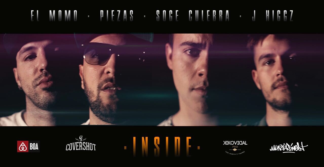 PIEZAS & JAYDER - INSIDE con EL MOMO, J. HIGGZ y SOGE CULEBRA