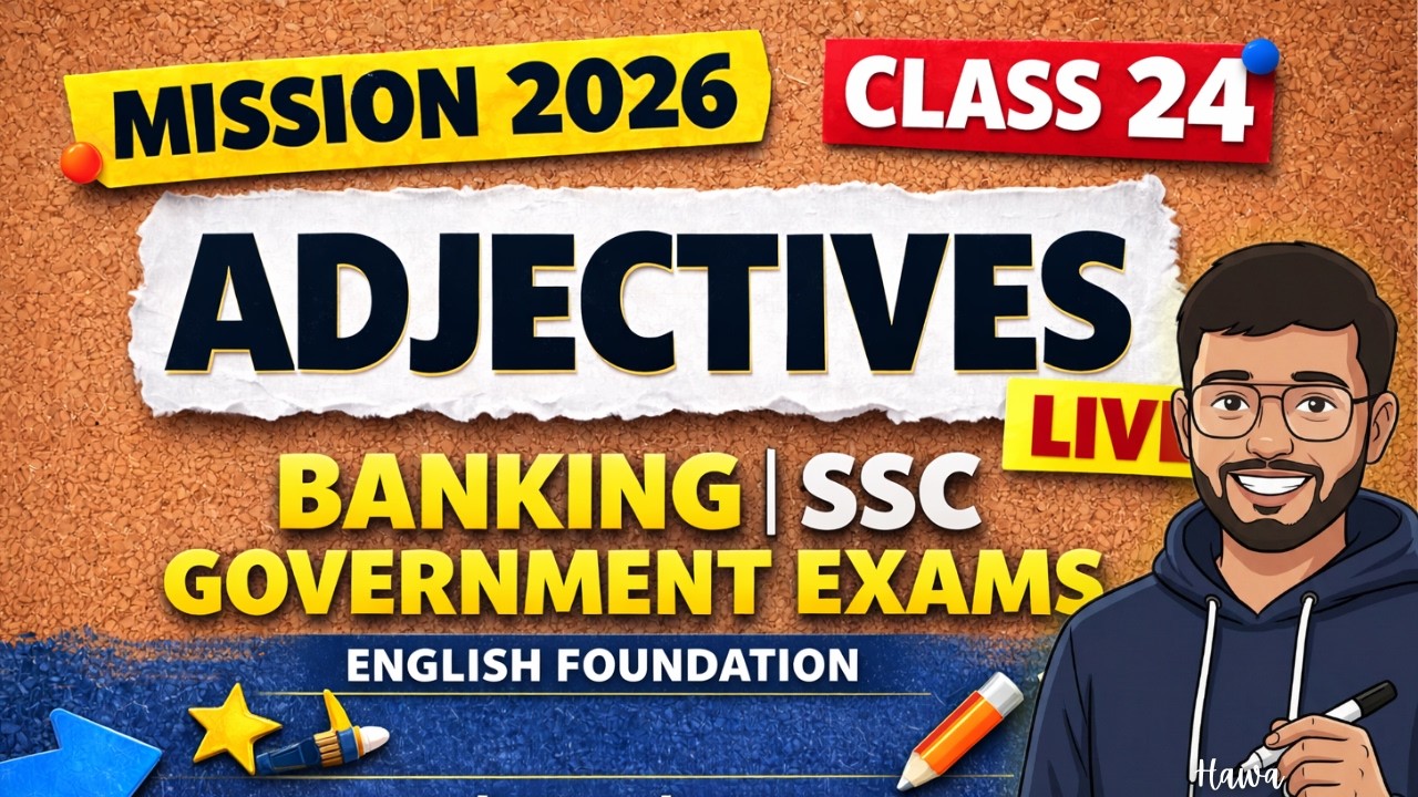 🔥 Day 24: Grammar Foundation | Mission CGL 2026 | HAWA