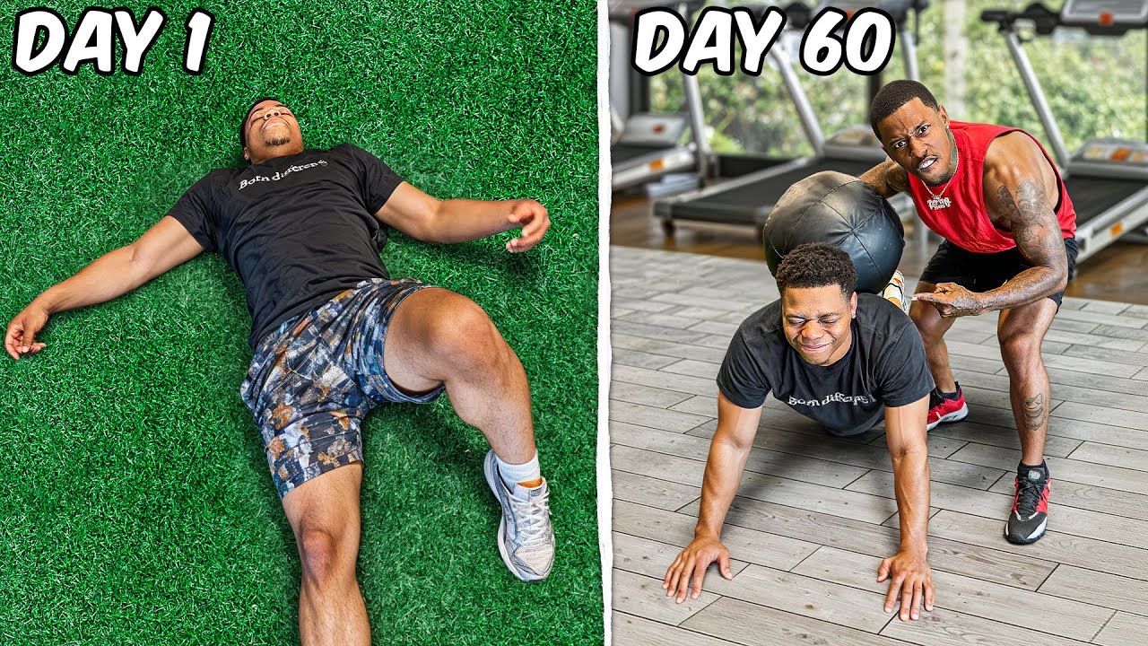 60 day workout challenge&hellip; HE QUIT!