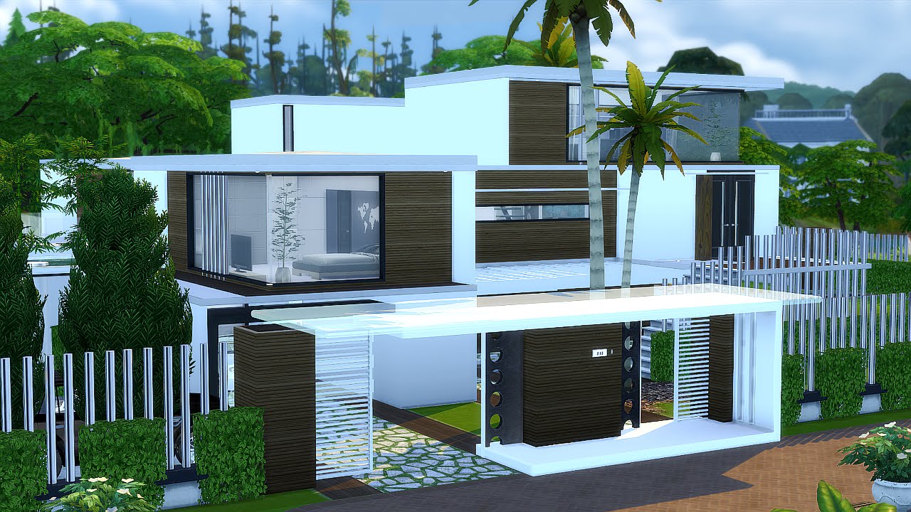 BEST MODERN HOUSE The Sims 4 - Villa Mansion
