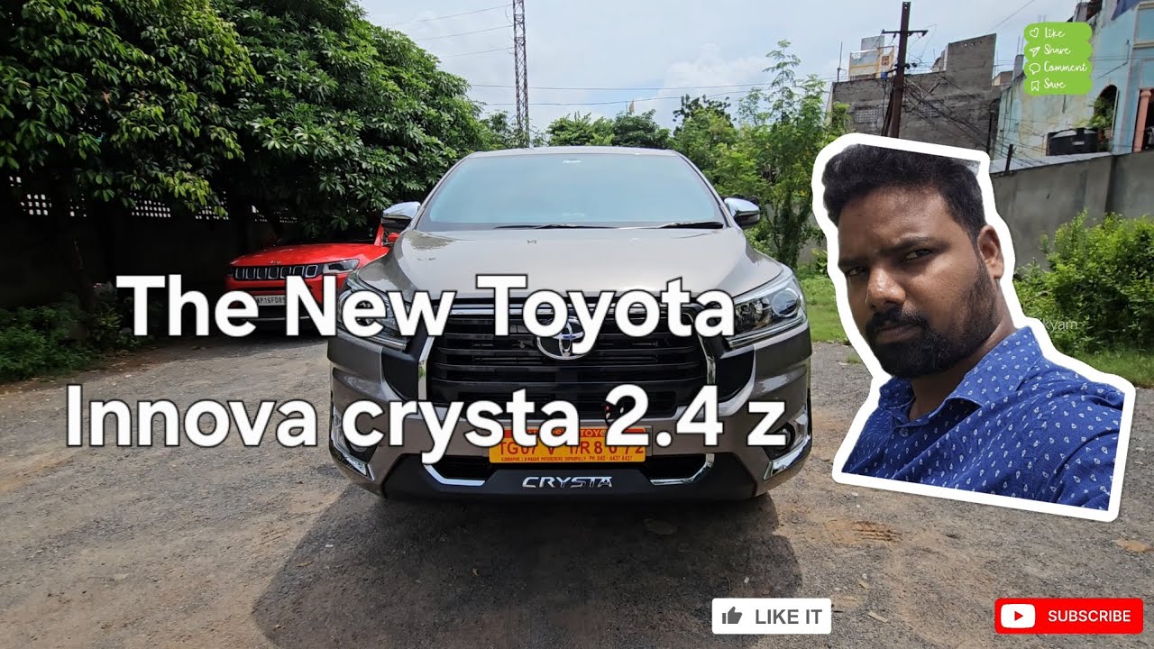 #TOYOTA INNOVA CRYSTA IN 2.4 Z TOP END MODEL 
