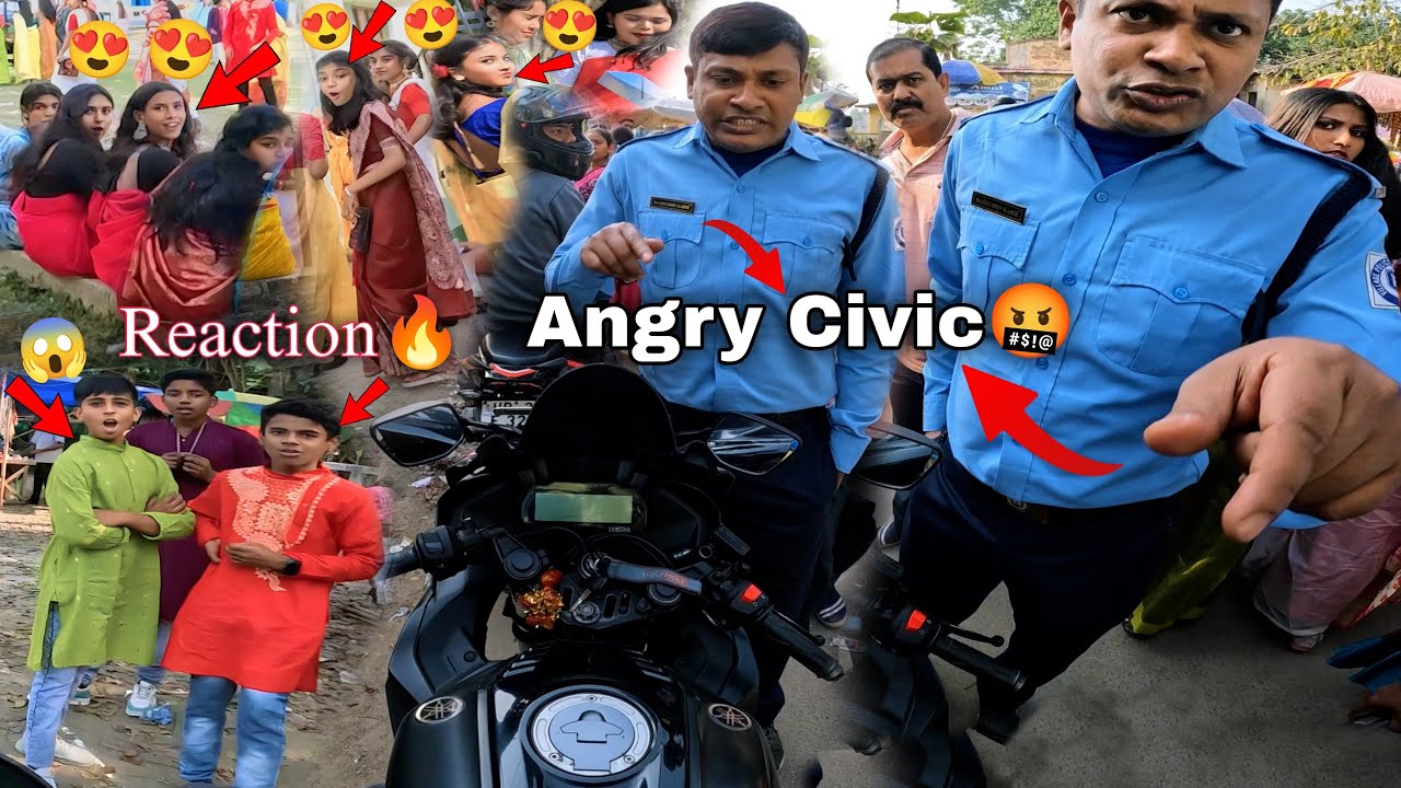 ANGRY 🤬 CIVIC | Cute Girls Shoking Reactions🔥