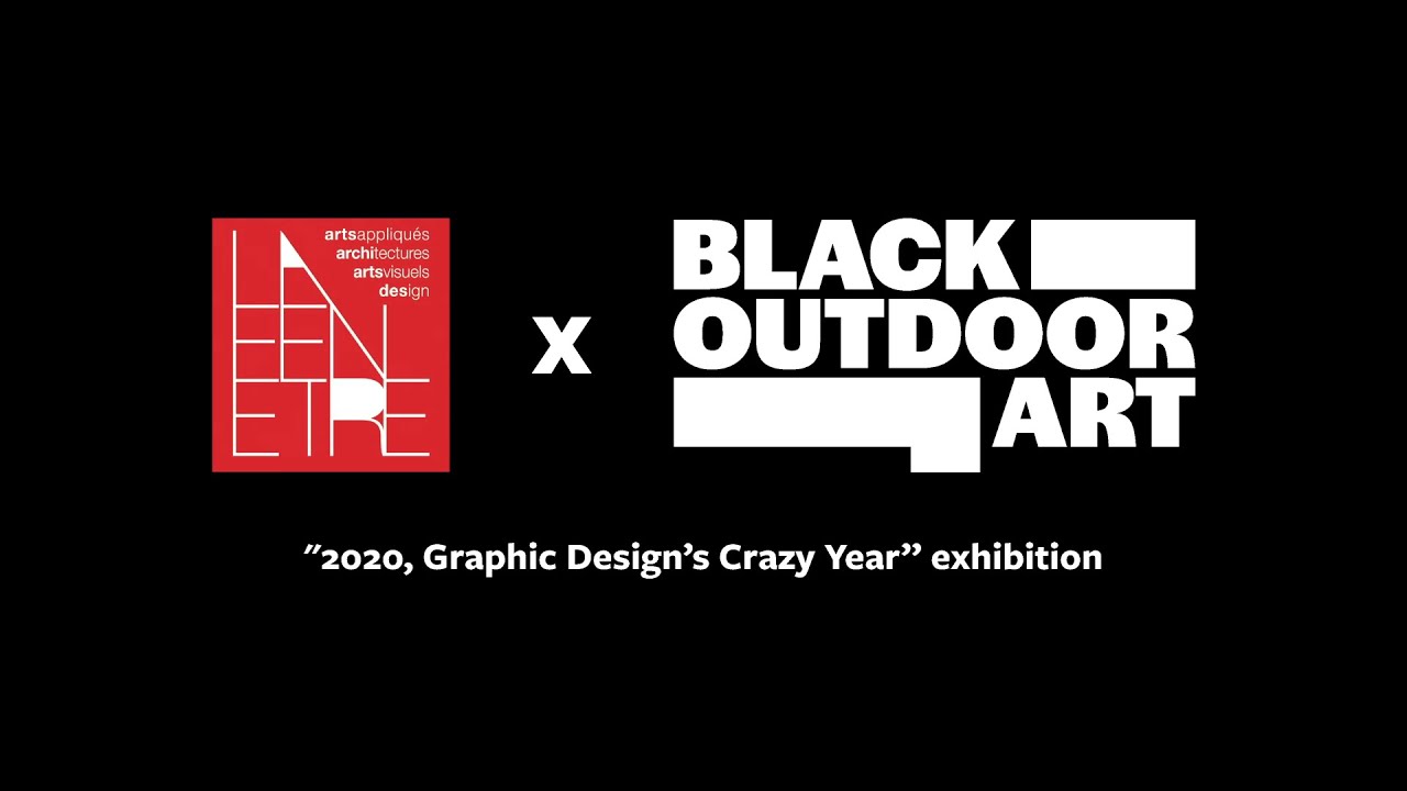 Black Outdoor Art at Centre d'art La Fen&ecirc;tre exhibition: 