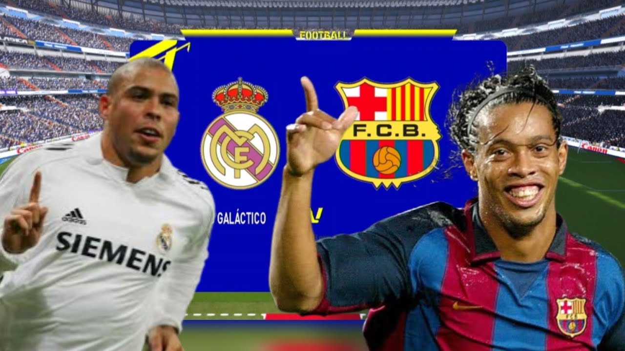 POTATO PATCH CLASSIC V4.1 BLES REAL MADRID X BARCELONA TIMES CLASSICOS
