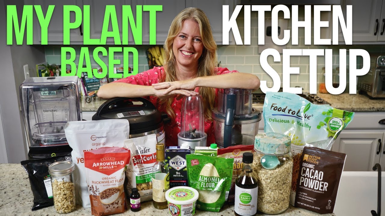 Plant-Based Kitchen Essentials | Get Setup for Success! #vegankitchen