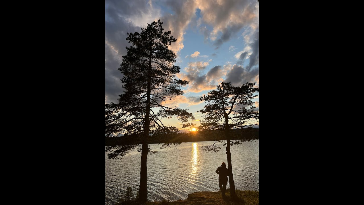 På SUP gjennom Nordmarka 2024