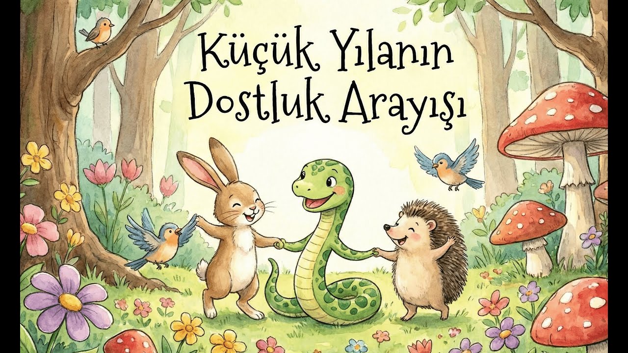 Çocuk Masalları - Küçük Yılanın Dostluk Arayışı - 54