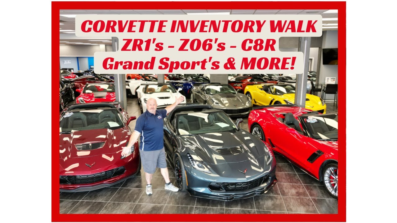 ЭКСКУРСИЯ ПО АВТОМОБИЛЯМ CORVETTE в Auto Direct Corvettes!