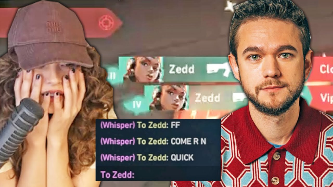 Valkyrae Was DESPERATE To Feed Her Valorant Addiction She Invited ZEDD