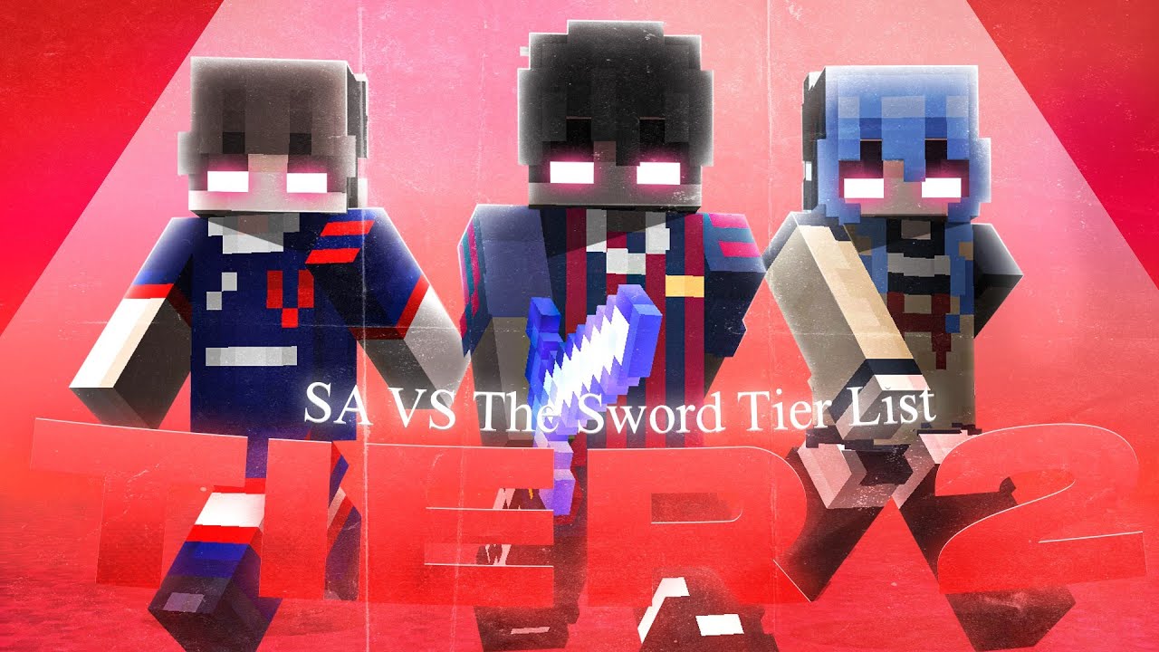 Best SA T2's vs The Sword Tier List 🏆