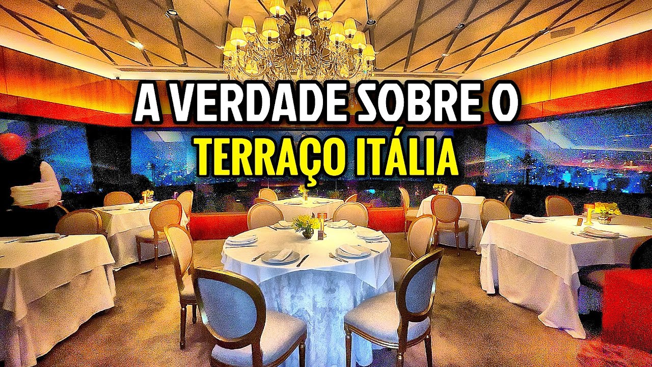 QUANTO CUSTA JANTAR NO TERRAÇO ITÁLIA - O que fazer em SP