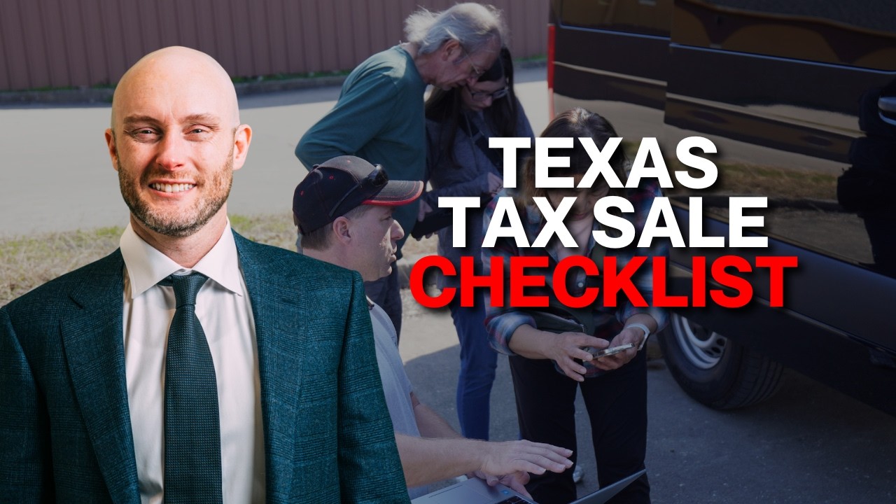 The Texas Tax Sale Checklist: Cashier&rsquo;s Checks, Precincts, and Property Drives