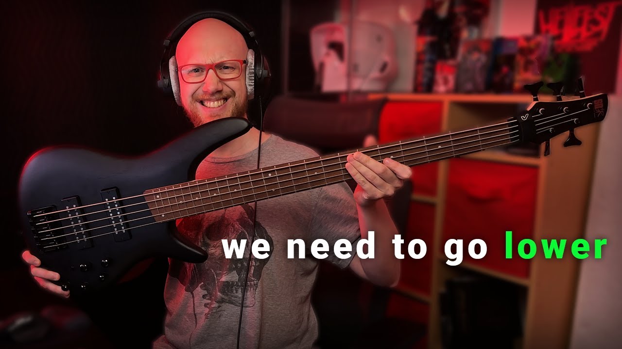 Metal guitarist gets his first 5-string bass - Ibanez SR305e