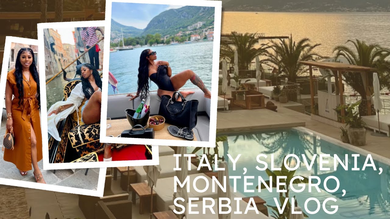Видеоблог об Италии, Словении, Черногории и Сербии | Baecation | Khloe Fifty 50