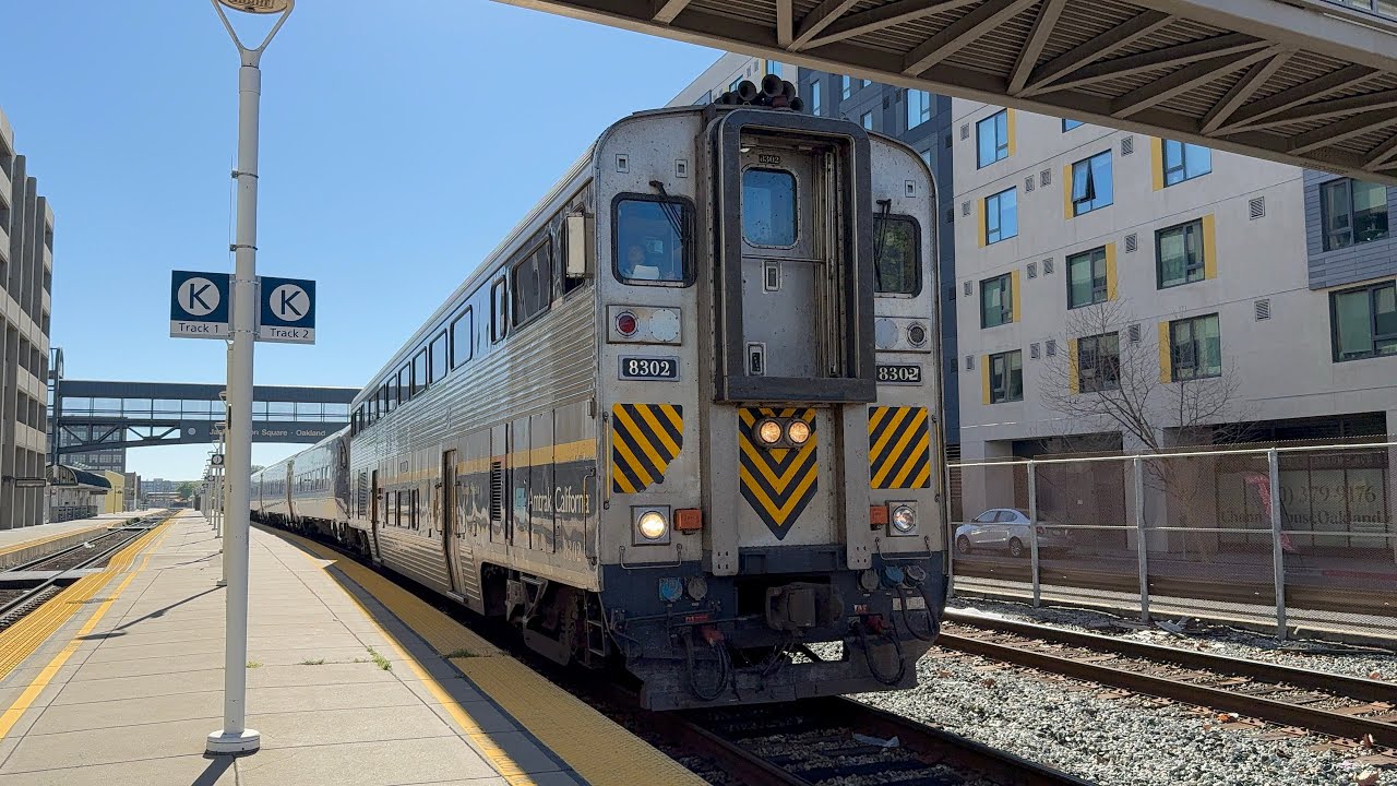 Amtrak Gold Runner 712 At Oakland Jack London Square CA 