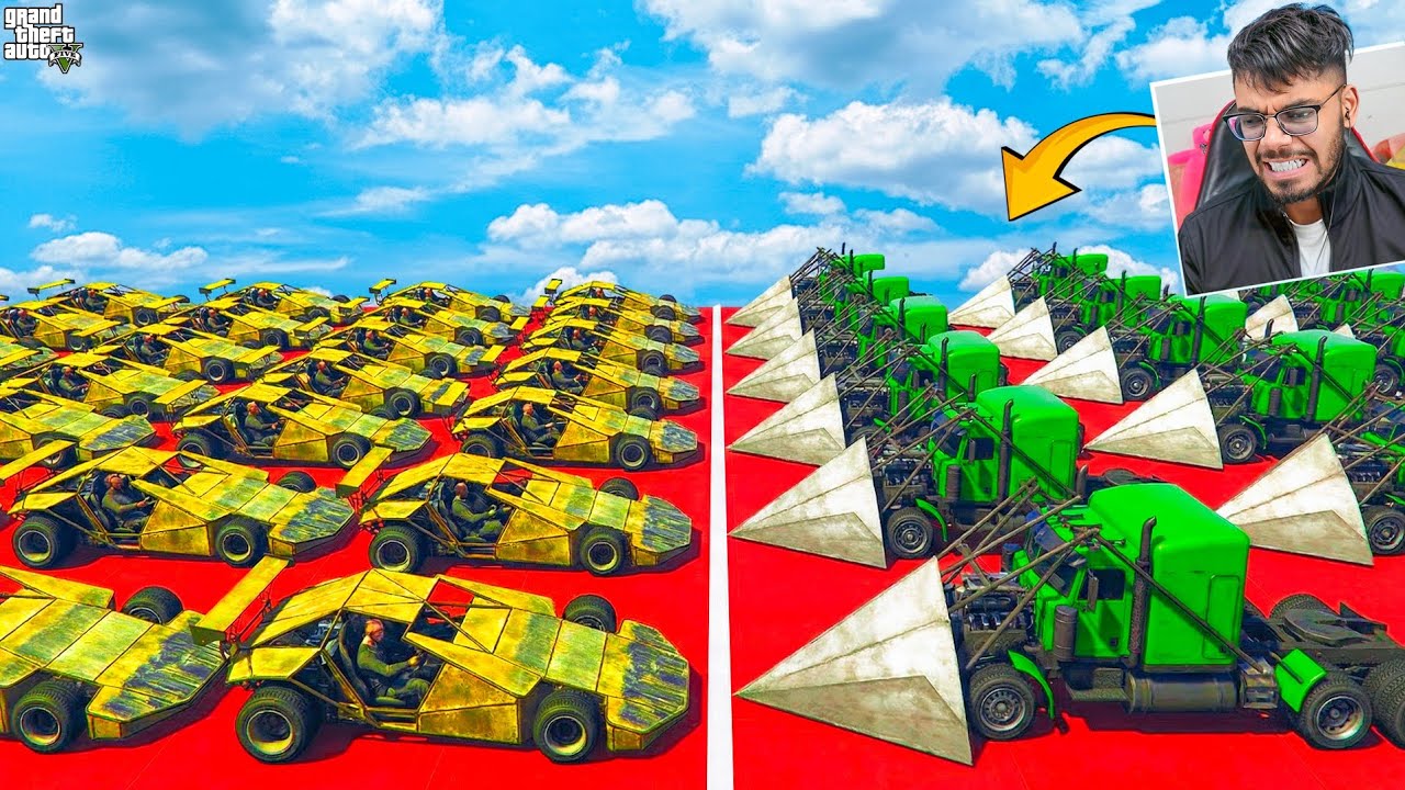Cars Vs Cars Challenge 000.888% People Yellow Their Pants After This Race in GTA 5!