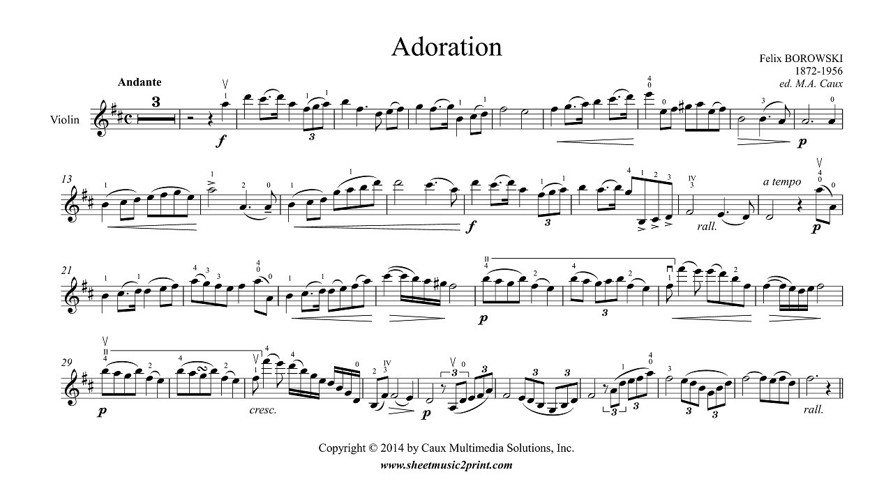 Borowski : Adoration