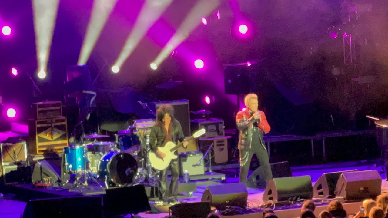 Billy  Idol  “Eyes Withput a Face” April 26, 2025 Light Up the Blues Benefit. Greek Los Angeles