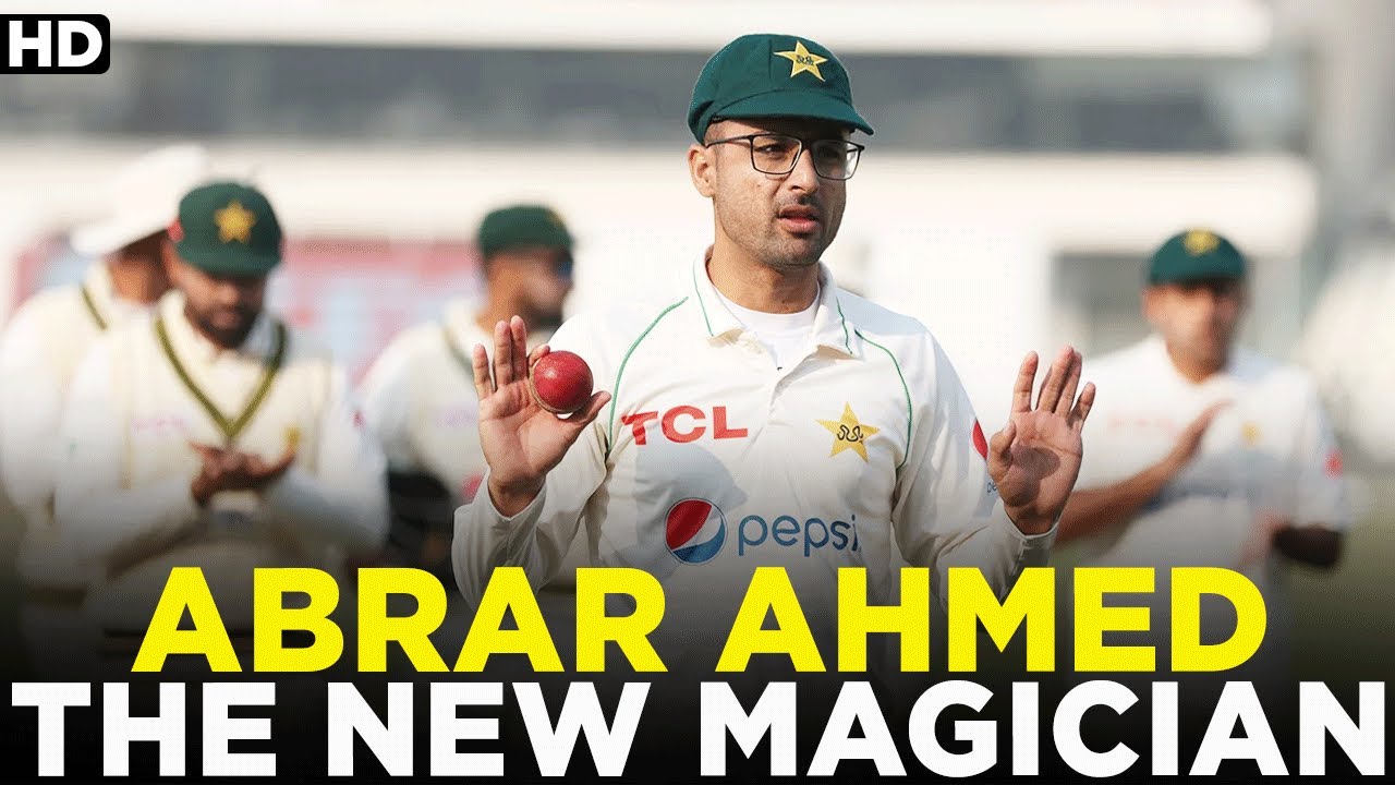 Abrar Ahmed The New Magician | Rewind His Historical Performance on Test Debut | Test | PCB | MY2A