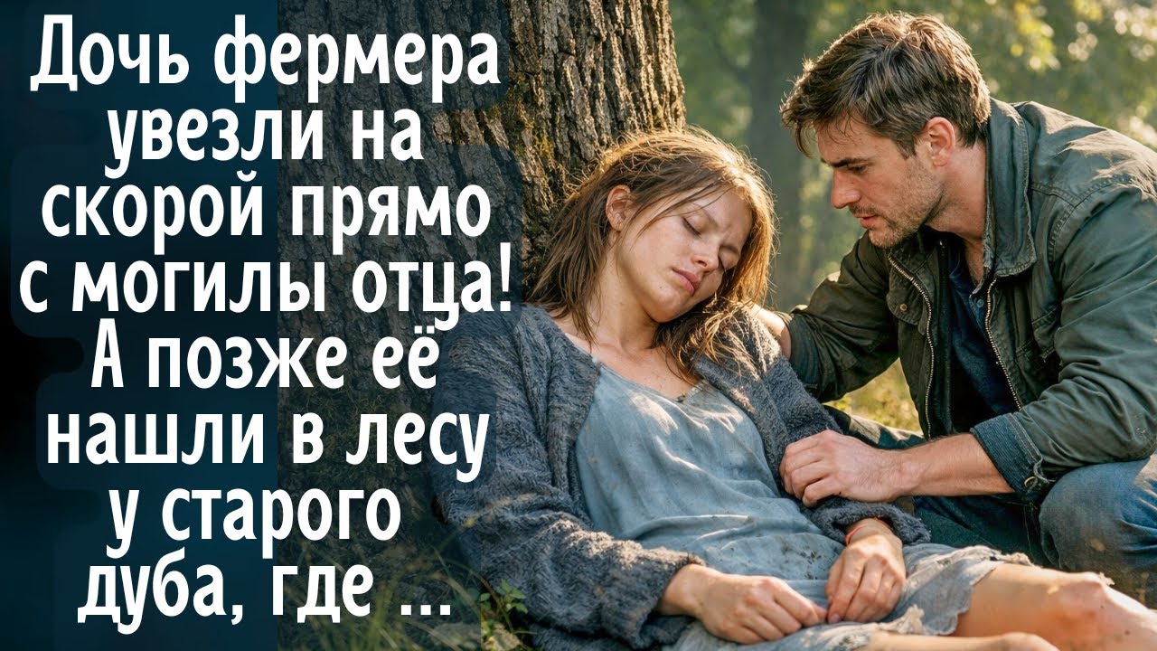 Дочь фермера увезли на скорой прямо с могилы отца! А позже её нашли в лесу, у старого дуба, где ...