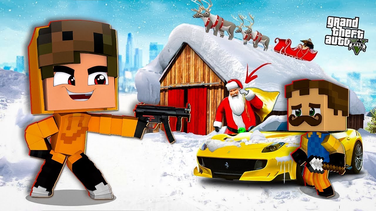 სანტას ჟიგული მანქანა მოვპარეთ !? - GTA 5 ში