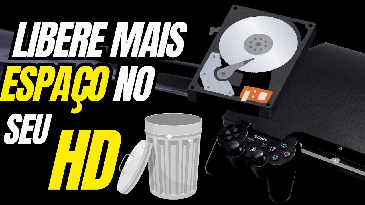 COMO LIBERAR ESPAÇO NO SEU PS3!!  DICA PARA INICIANTES.