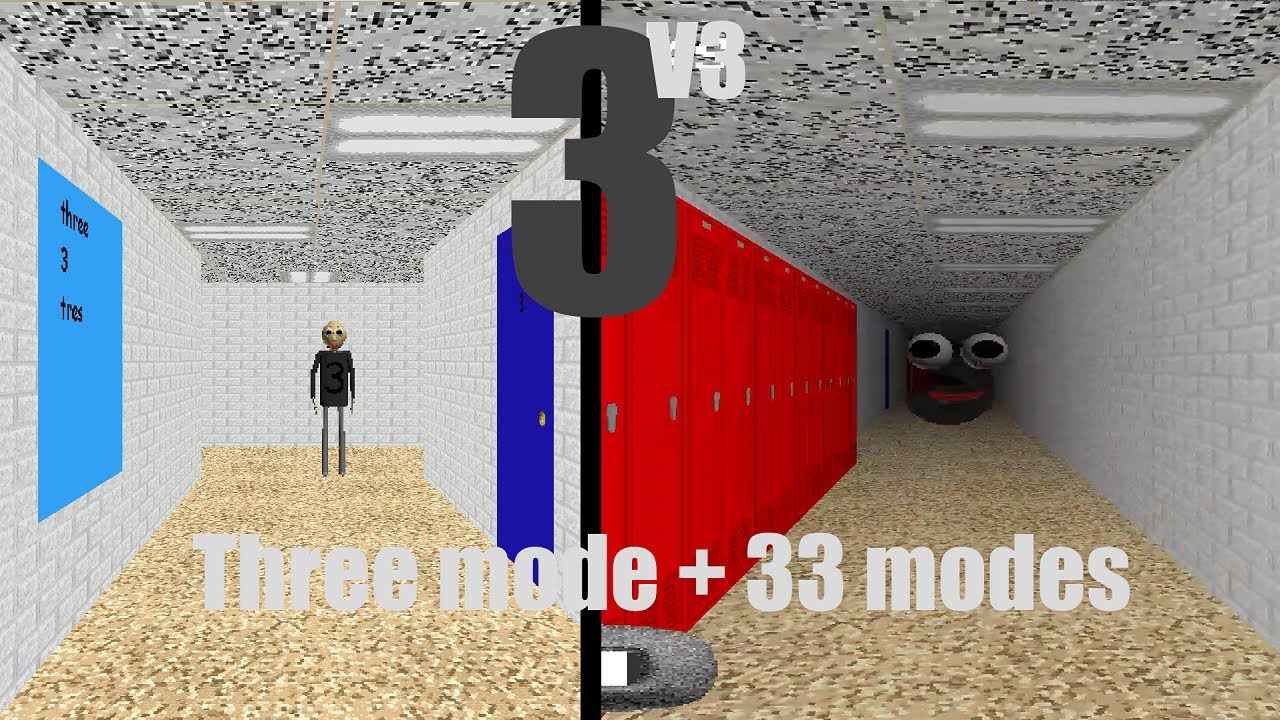 THREE - Baldi's Basics Mod