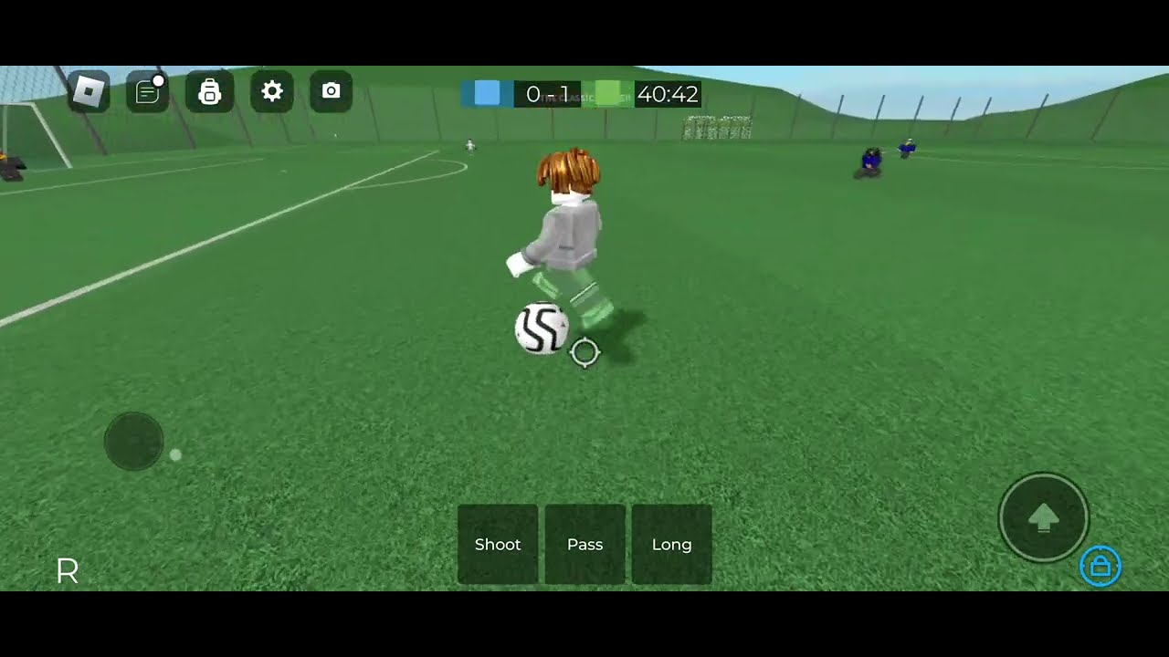 Hacker in The Classic Soccer Roblox