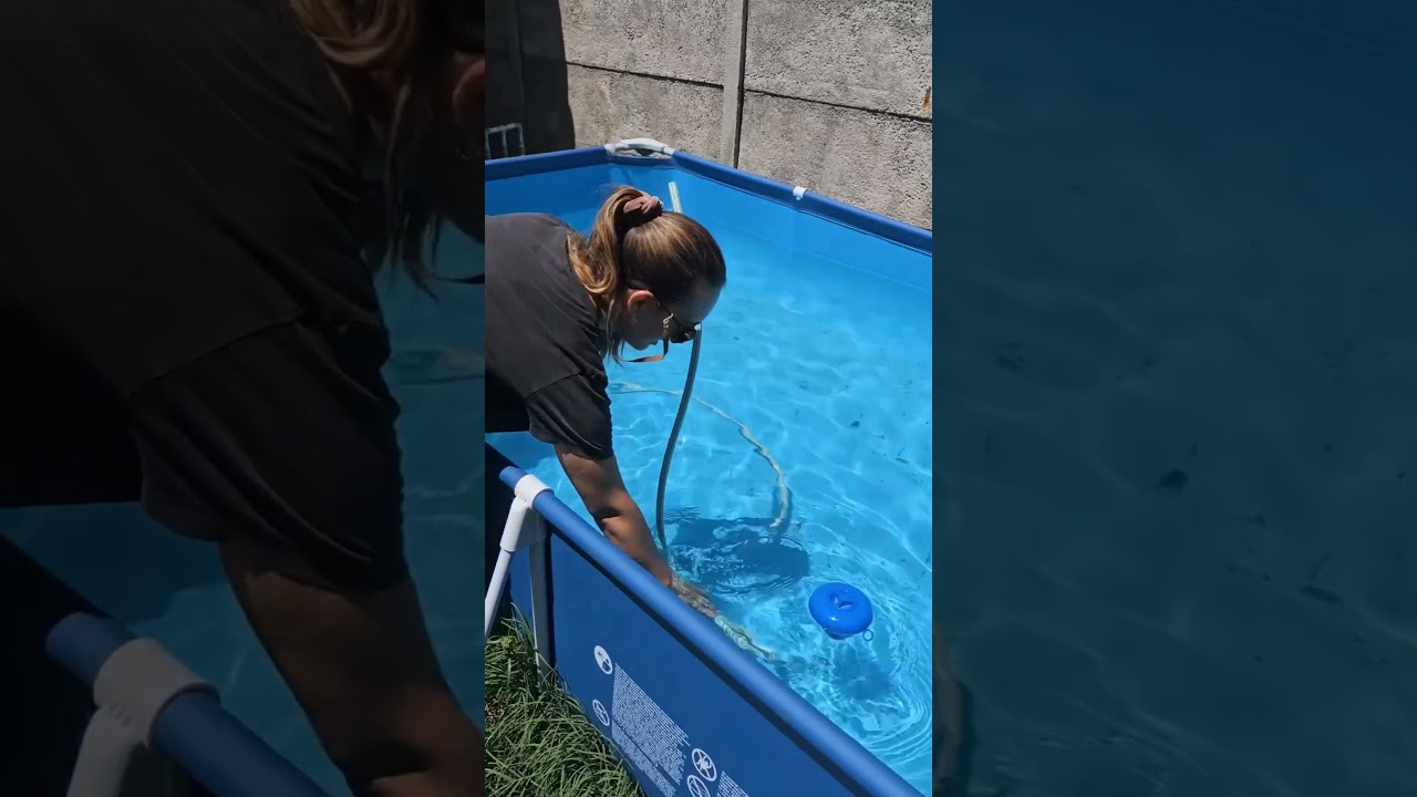 Aspiradora casera para piscinas!