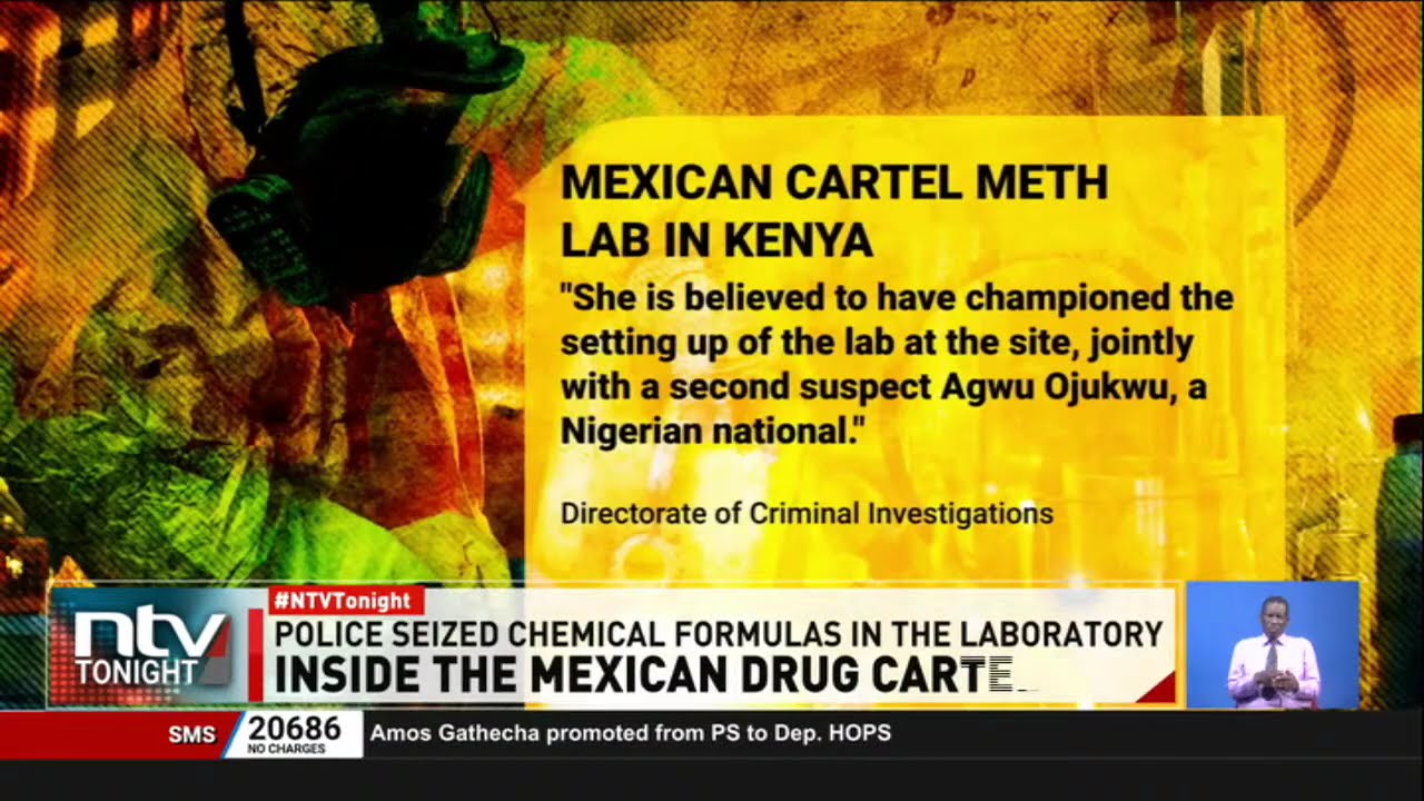 Inside the Mexican drug cartel lab in Namanga