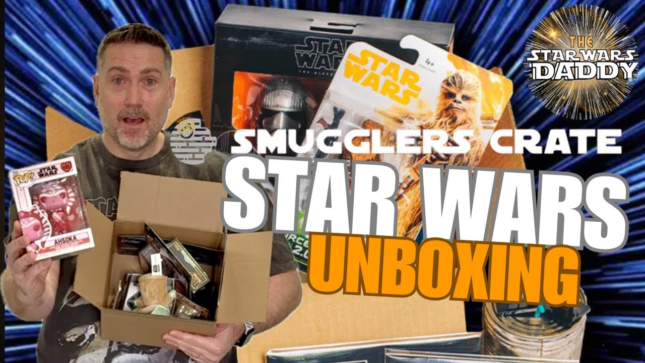 I Joined Smugglers Crate! Unboxing My First Star Wars Subscription Box &ndash; Ahsoka Funko, Lego & More!