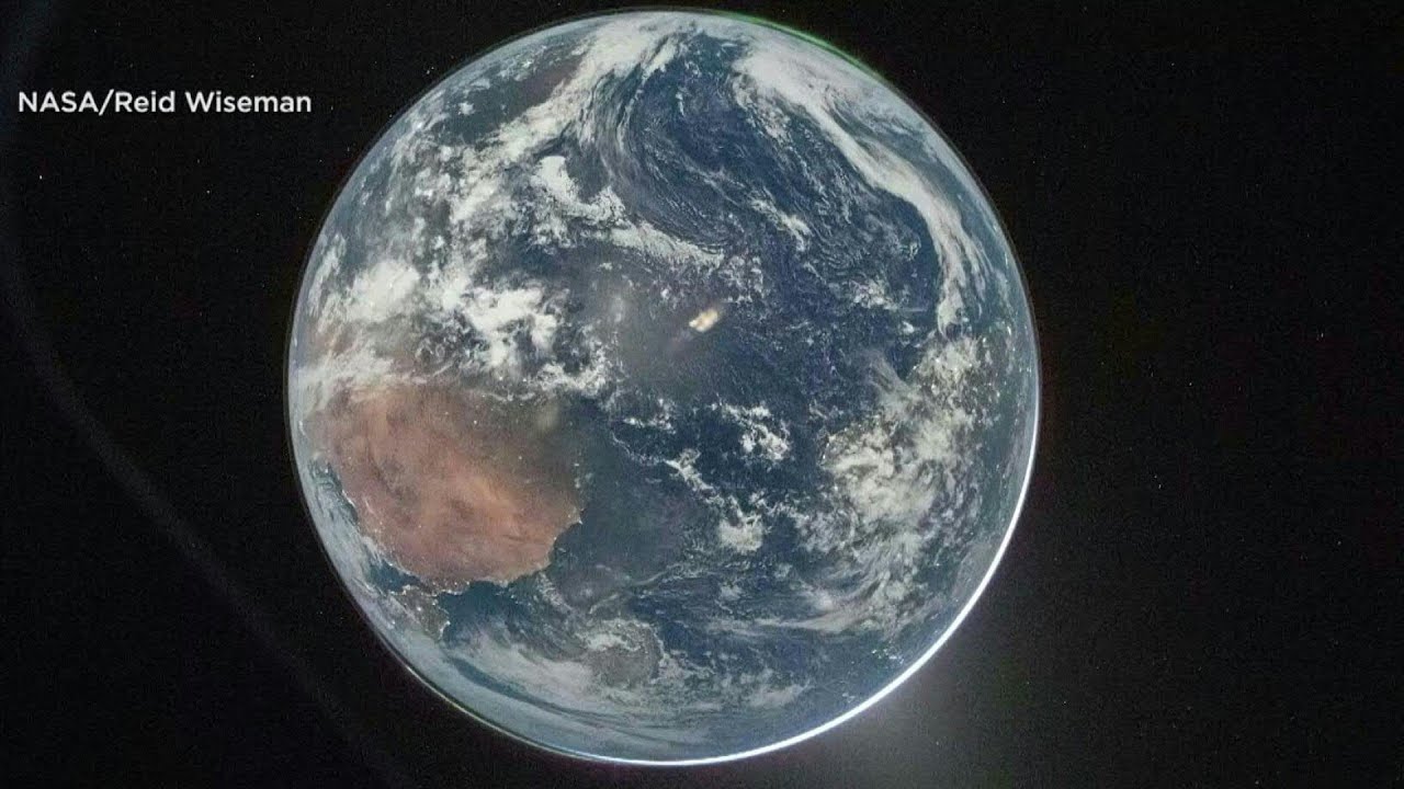 Nasa divulga foto da Terra tirada por astronauta da miss&atilde;o Artemis II | AFP