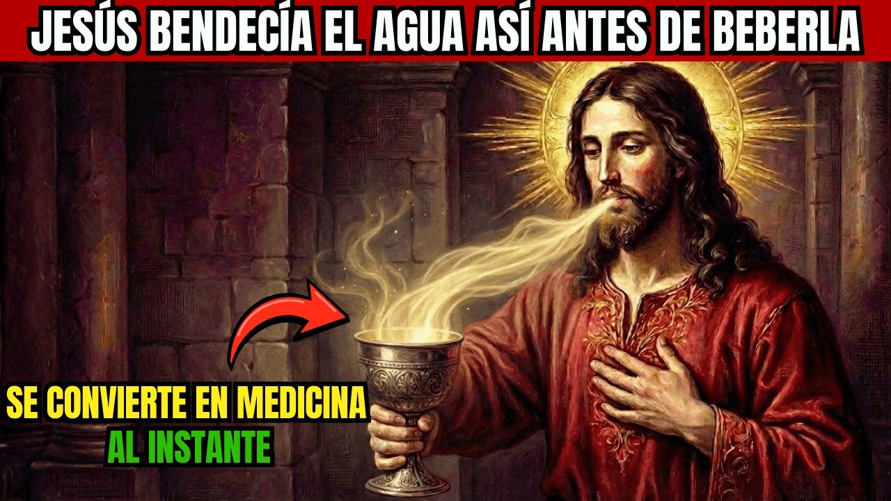 Las 2 Palabras Sagradas Que Jesús Usaba Para Convertir El Agua En Medicina Espiritual