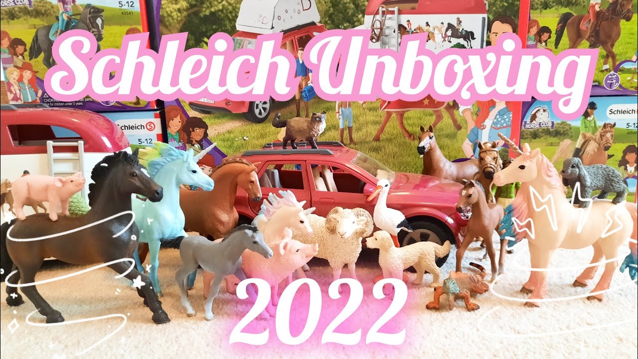 СОВЕРШЕННО НОВАЯ РАСПАКОВКА SCHLEICH 2022!!! || Schleich Лошади и животные 2022 ||