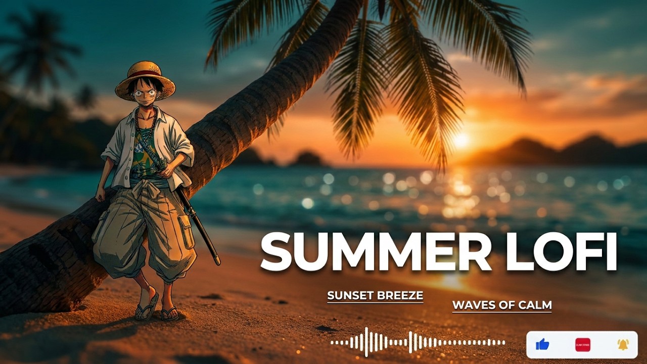 he Pirate’s Rest 🌊 | Monkey D. Luffy • Relaxing Bossa Nova & Lofi Beats