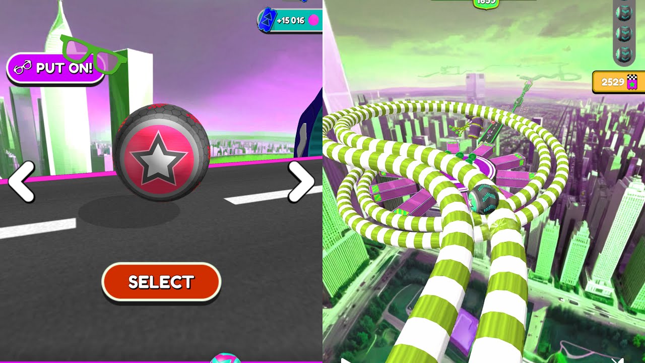 Going Balls Speedrun Challenge Vs Reverse Balls Speedrun Walkthrough Gameplay