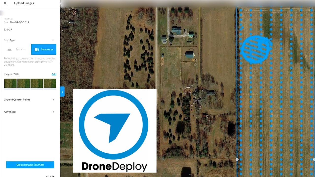 DroneDeploy 3D Structure Mission