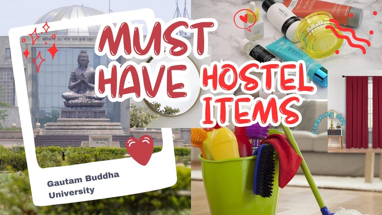 Must Have Hostel Essentials || Gautam Buddha University || #gbu #hostel #youtube @Rawalteenaa