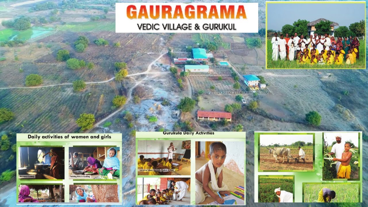 A Visit to Gaura Grama(A Vedic Village) #completetour #IskconFarm #varnasrama #farming #iskcontemple