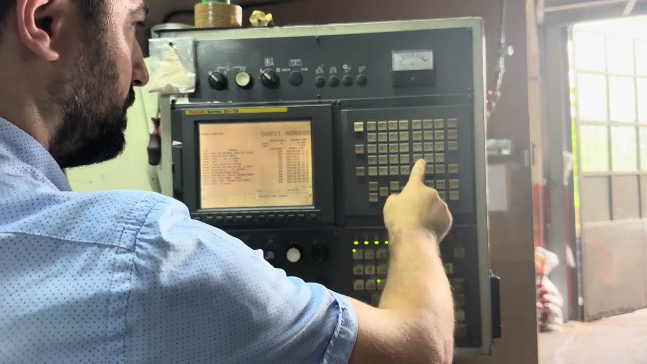 CNC TORNADA YENİ PROGRAM SAYFASI AÇMA