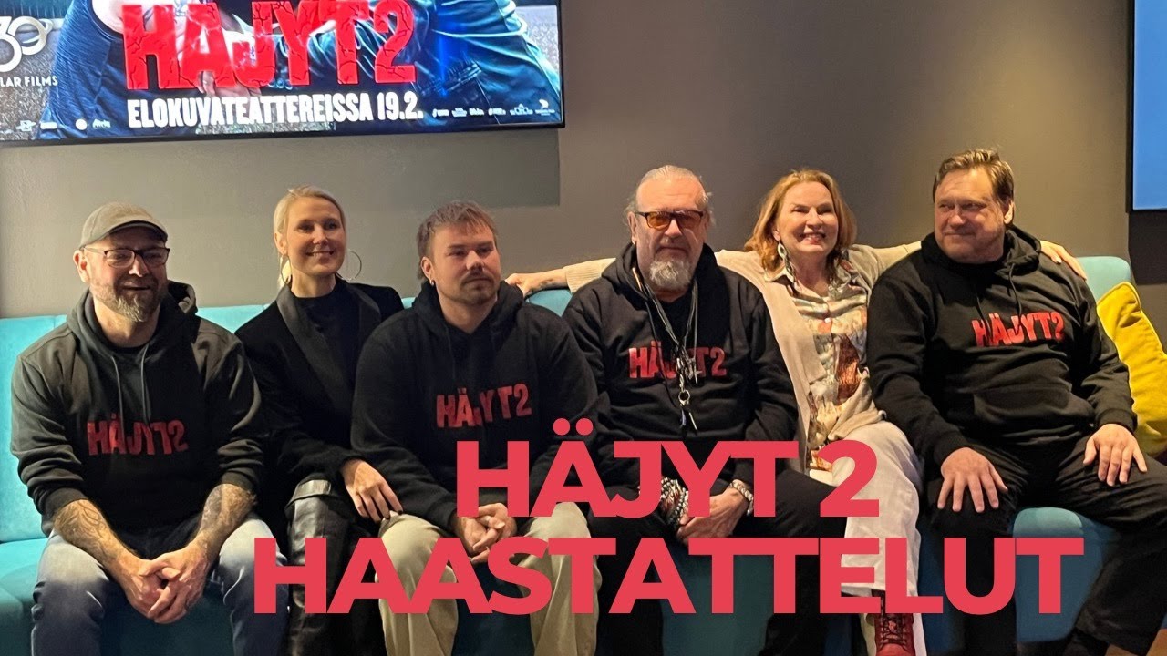 Häjyt 2 haastattelut: Samuli Edelmann, Aleksi Mäkelä ja Joel Hirvonen