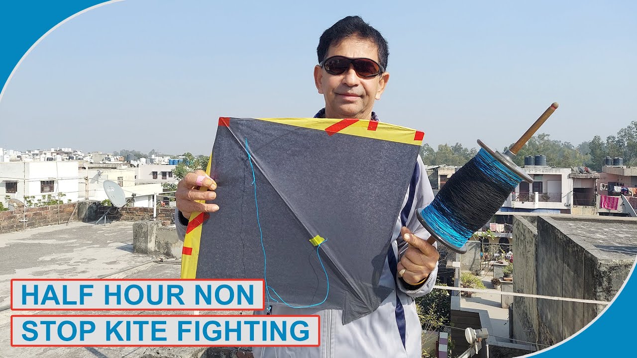 Half Hour Non Stop Kite Fighting | Aaj Maza Aa Gaya Patang Uda Kar