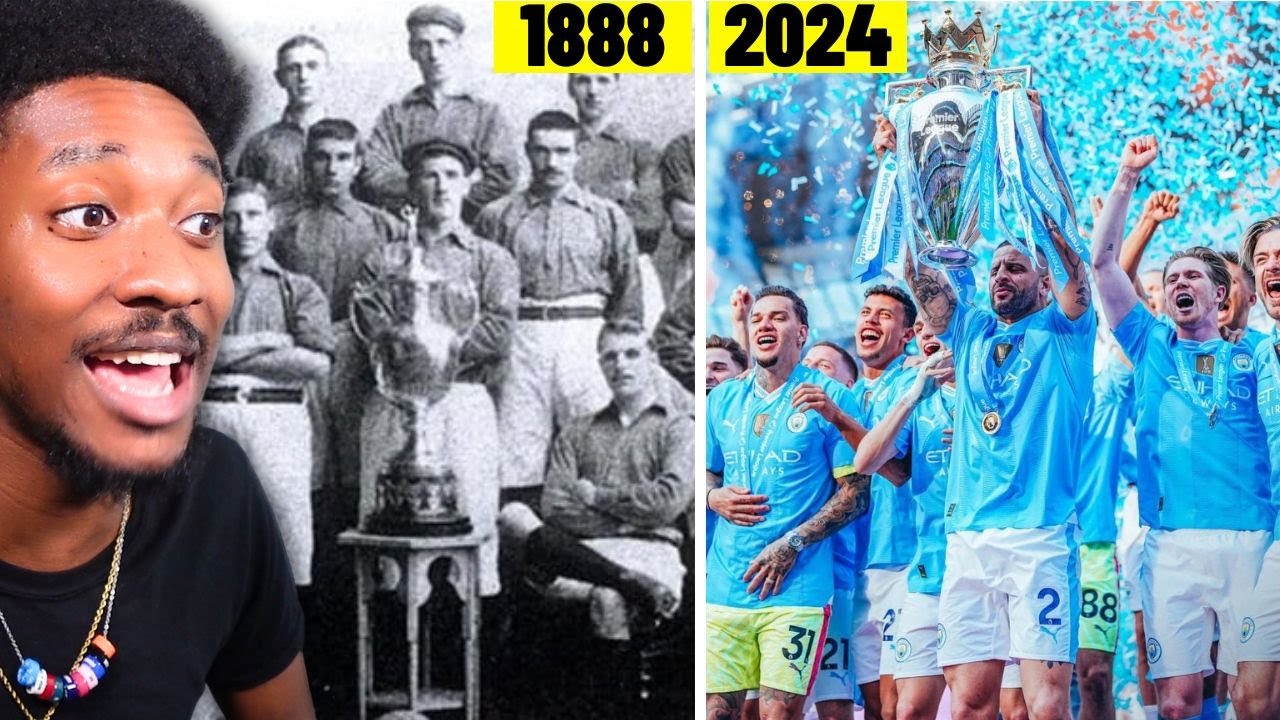 American Reacts To The Entire History Of The Premier League!