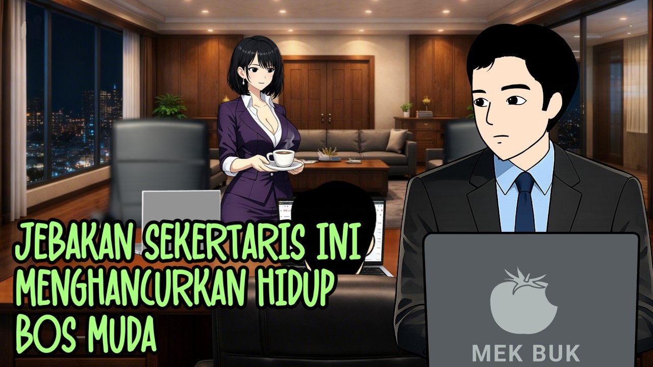 JEBAKAN SEKERTARIS INI MENGHANCURKAN HIDUP BOS MUDA Part 2 - Perjaka Dan Janda Muda