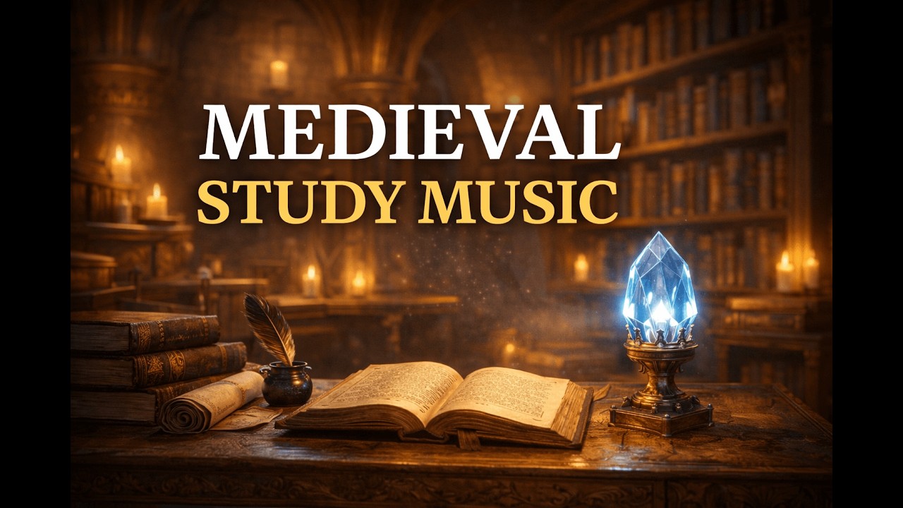 Ancient Elven Library Jazz 🌿 Fantasy Music for Focus, Study & Relax (2 Hours)