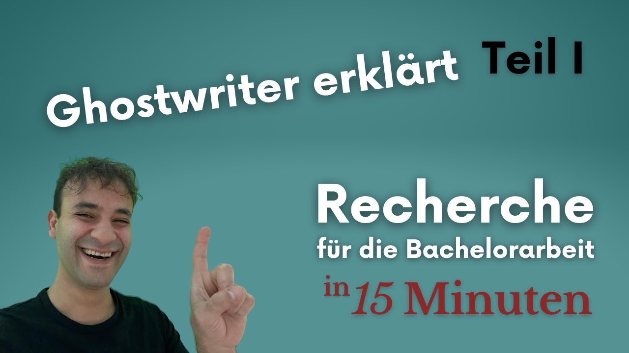Recherche für die Bachelorarbeit - So findest du die beste Literatur in wenigen Minuten