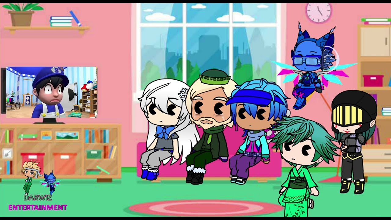 Jarvis and The Company React To Mario opens Christmas Presents sent by YOU! (Gacha Club)